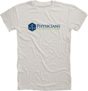 PHYSICIANS FOR CRIMINAL JUSTICE tshirt